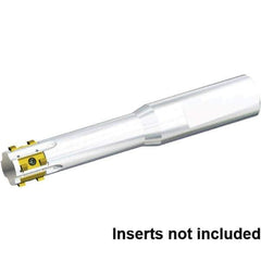 Kennametal - Cylindrical Connection, 18.87mm Cutting Width, 51.95mm Max Depth of Cut, Indexable Slotting Cutter - KGEM Toolholder, KGIP0125N0189GD Insert - Apex Tool & Supply