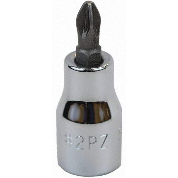 SK - Screwdriver & Drag Link Sockets - 3/8"DR #2 NOS POZIDRIVE BIT SOCKET - Apex Tool & Supply