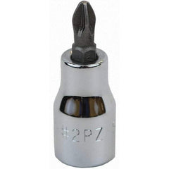 SK - Screwdriver & Drag Link Sockets - 3/8"DR #2 NOS POZIDRIVE BIT SOCKET - Apex Tool & Supply