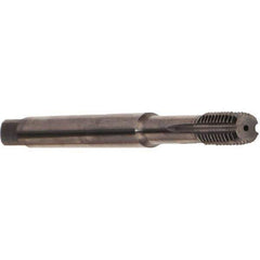 Emuge - M5x0.80 Metric 6HX Modified Bottoming Thread Forming Tap - Solid Carbide, Uncoated, 70mm OAL, 15mm Thread Length, Right Hand Thread, Series Druck - Apex Tool & Supply