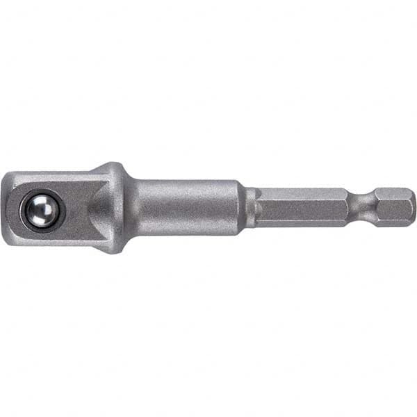 Irwin - Power & Impact Screwdriver Bits & Holders Bit Type: Socket Adapter Hex Size (Inch): 1/4 - Apex Tool & Supply