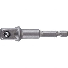 Irwin - Power & Impact Screwdriver Bits & Holders Bit Type: Socket Adapter Hex Size (Inch): 1/4 - Apex Tool & Supply