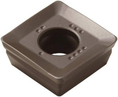 Seco - SONX120508 M12 Grade MP1500 Carbide Milling Insert - TiCN/Al2O3 Finish, 0.203" Thick, 1/2" Inscribed Circle, 0.031" Corner Radius - Apex Tool & Supply