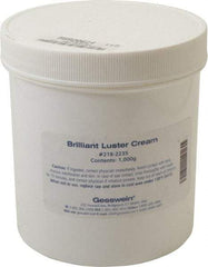 Made in USA - 1,000 g Polishing Compound - Use on Aluminum, Brass, Bronze, Chrome & Steel - Apex Tool & Supply