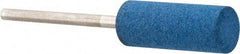 Value Collection - 8mm Max Diam x 20mm Long, Cylinder, Rubberized Point - Medium Grade, Ceramic, Mounted - Apex Tool & Supply