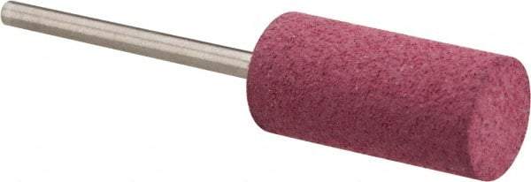 Value Collection - 10mm Max Diam x 20mm Long, Cylinder, Rubberized Point - Coarse Grade, Ceramic, Mounted - Apex Tool & Supply