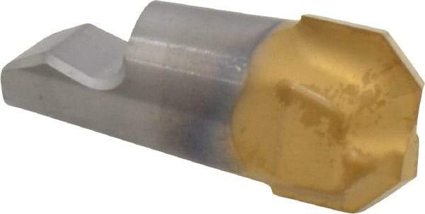 Seco - MM16 E06 Grade T60M Carbide Chamfer Milling Tip Insert - TiAlN/TiN Finish, 2 Flutes, 0.63" Cutting Diam, 0.161" Depth of Cut, 0.522" Extension, 0.276" Cnr Rad - Apex Tool & Supply