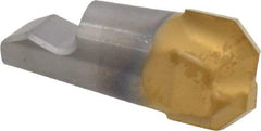 Seco - MM16 E06 Grade T60M Carbide Chamfer Milling Tip Insert - TiAlN/TiN Finish, 2 Flutes, 0.63" Cutting Diam, 0.161" Depth of Cut, 0.522" Extension, 0.276" Cnr Rad - Apex Tool & Supply