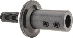 Value Collection - 3-1/2" Long x 1-5/8" Diam x 1/2-20 Thread Size Motor Arbor - 1-1/4" Max Wheel Width, Compatible with 1/2" Shaft Diam, 1/2" Hole Size - Apex Tool & Supply