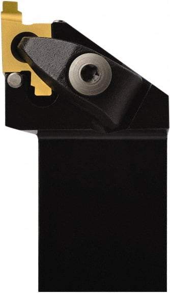 Seco - CE, External, Left Hand, 1/4" Max Depth of Cut, 0.174 to 1/4" Groove Width, Indexable Grooving Tool Holder - 20EAL, 20NR Insert Compatibility, 1-1/4" Shank Height, 1-1/4" Shank Width, 6" OAL - Apex Tool & Supply