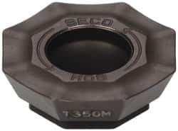 Seco - OFEX05T305 M08 Grade T350M Carbide Milling Insert - TiCN/Al2O3 Finish, 0.148" Thick, 1/2" Inscribed Circle - Apex Tool & Supply
