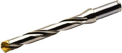 Seco - 14 to 14.99mm Diam, 7xD, 110mm Max Depth, 5/8" Shank Diam, 4.803" Flute, 7.402" OAL, Replaceable Tip Drill - SD107 Toolholder, Series Crownloc - Apex Tool & Supply