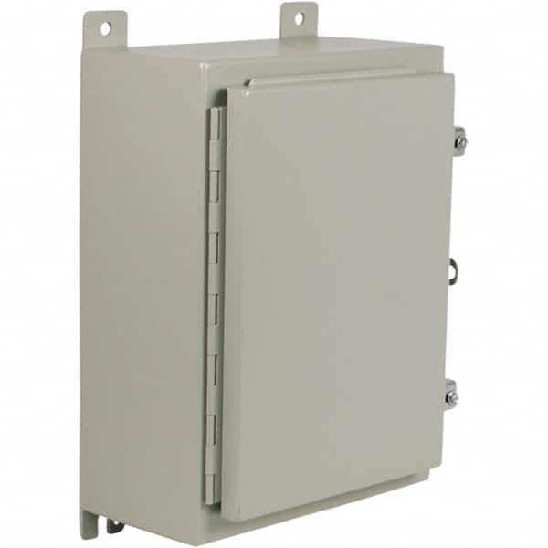 Wiegmann - NEMA 12 Steel Standard Enclosure with Hinged Cover - Apex Tool & Supply