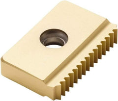 Seco - 14 TPI, Internal Thread, UN Standard, 17NM CP500 Grade Thread Mill Insert - Carbide, TiAlN/TiN Coating - Apex Tool & Supply