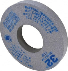Norton - 12" Diam x 5" Hole x 1-1/2" Thick, H Hardness, 46 Grit Surface Grinding Wheel - Aluminum Oxide, Type 1, Coarse Grade, 2,070 Max RPM, Vitrified Bond, No Recess - Apex Tool & Supply