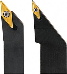 Seco - SVJB, Right Hand Cut, 93° Lead Angle, 10mm Shank Height x 10mm Shank Width, Neutral Rake Indexable Turning Toolholder - 150mm OAL, VB.T 1102.. Insert Compatibility, Series Screw Lock - Apex Tool & Supply