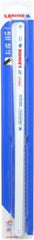 Lenox - 12" Long, 24 Teeth per Inch, Bi-Metal Hand Hacksaw Blade - Toothed Edge, 1/2" Wide x 0.025" Thick, Flexible - Apex Tool & Supply