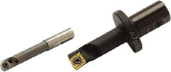 Seco - 5.99mm Min Bore Diam, 5.99mm Shank Diam, Indexable Boring Bar - 26.01mm Max Bore Depth, WB.. 0301.. Insert - Apex Tool & Supply