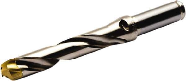 Seco - 10.5 to 10.99mm Diam, 5xD, 50mm Max Depth, 16mm Shank Diam, 57.3mm Flute, 120.6mm OAL, Replaceable Tip Drill - SD105 Toolholder, Series Crownloc - Apex Tool & Supply