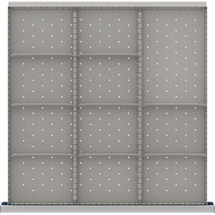 LISTA - 11-Compartment Drawer Divider Layout for 3.15" High Drawers - Apex Tool & Supply