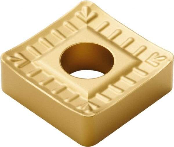 Seco - SNMM644 R4 Grade TP40 Carbide Turning Insert - TiC/TiCN/TiN Finish, 90° Square, 3/4" Inscr Circle, 1/4" Thick, 1/16" Corner Radius - Apex Tool & Supply