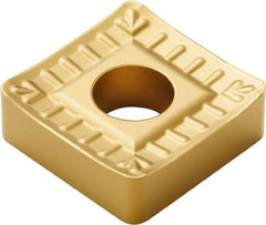 Seco - SNMM644 R4 Grade TP40 Carbide Turning Insert - TiC/TiCN/TiN Finish, 90° Square, 3/4" Inscr Circle, 1/4" Thick, 1/16" Corner Radius - Apex Tool & Supply