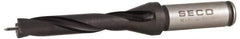 Seco - 16 to 16.99mm Diam, 5xD, 3.15" Max Depth, 5/8" Shank Diam, 3.583" Flute, 6.26" OAL, Replaceable Tip Drill - SD100 Insert, SD105 Toolholder, Series SD105 - Apex Tool & Supply