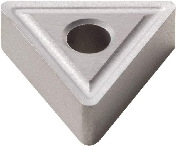 Seco - TNMP666 M1 Grade 370 Carbide Turning Insert - Uncoated, 60° Triangle, 3/4" Inscr Circle, 3/8" Thick, 3/32" Corner Radius - Apex Tool & Supply