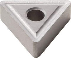 Seco - TNMP666 M1 Grade 370 Carbide Turning Insert - Uncoated, 60° Triangle, 3/4" Inscr Circle, 3/8" Thick, 3/32" Corner Radius - Apex Tool & Supply