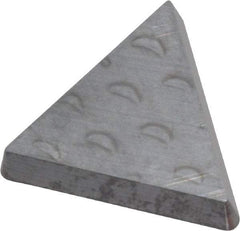 Seco - TPG322 Grade 883 Carbide Turning Insert - Uncoated, 60° Triangle, 3/8" Inscr Circle, 1/8" Thick, 1/32" Corner Radius - Apex Tool & Supply
