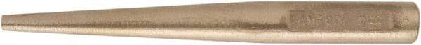Ampco - 7/16" Pin Punch - 10" OAL, Aluminum Bronze - Apex Tool & Supply