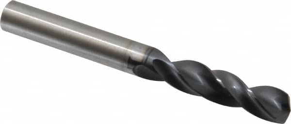 SGS - 3/8" 145° Spiral Flute Solid Carbide Screw Machine Drill Bit - Apex Tool & Supply