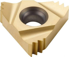 Seco - 22NR Internal Right Hand ISO Laydown Threading Insert - Grade CP500, TiAlN/TiN Coated Carbide, 12.7mm Inscribed Circle - Apex Tool & Supply