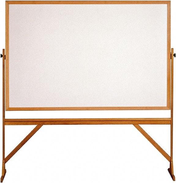 Ghent - 78" High x 77" Wide Reversible Dry Erase Board - Acrylate, 23-1/2" Deep - Apex Tool & Supply