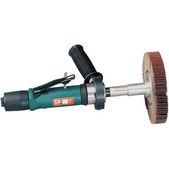 Dynabrade - 0.7 hp, 4,500 RPM Finishing Sander - 40 CFM Air Consumption, 6.21 bar Air Pressure, 1/4 NPT Inlet - Apex Tool & Supply