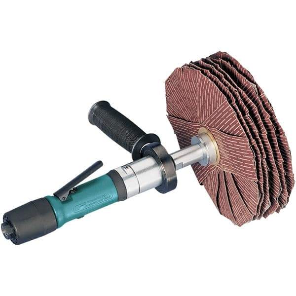 Dynabrade - 0.4 hp, 200-950 RPM Finishing Sander - 22 CFM Air Consumption, 6.21 bar Air Pressure, 1/4 NPT Inlet - Apex Tool & Supply