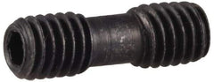Seco - Differential Screw for Indexables - 3/8-24 Thread, Industry Std XNS-610, For Use with Clamps - Apex Tool & Supply