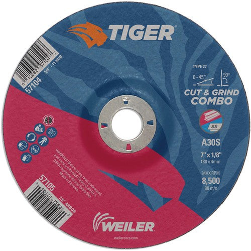 7X1/8X7/8 A30S A/O T27 COMBO WHL - Apex Tool & Supply