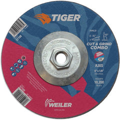6X1/8 A30S A/O T27 COMBO WHEEL - Apex Tool & Supply