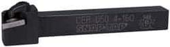 Seco - External Thread, Right Hand Cut, 1/2" Shank Width x 1/2" Shank Height Indexable Threading Toolholder - 4" OAL, 16ER Insert Compatibility, CE Toolholder, Series Snap Tap - Apex Tool & Supply