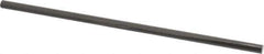 Pacific Bearing - 3/8" Diam, 1' Long, 6061-T6 Ceramic Coated Aluminum Feather Round Linear Shafting - 70C Hardness - Apex Tool & Supply