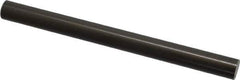 Pacific Bearing - 1/2" Diam, 6" Long, 6061-T6 Ceramic Coated Aluminum Feather Round Linear Shafting - 70C Hardness - Apex Tool & Supply