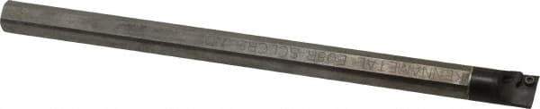 Kennametal - 15.24mm Min Bore Diam, 8" OAL, 1/2" Shank Diam, Indexable Boring Bar - CC.. 21.51 Insert, Screw Holding Method - Apex Tool & Supply