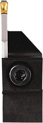 Seco - Tool Block Style 150.10, 15mm Blade Height, Indexable Cutoff Blade Tool Block - 1/2" Shank Height, 1/2" Shank Width - Apex Tool & Supply