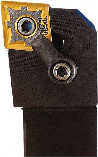 Seco - MCLN, Left Hand Cut, 95° Lead Angle, 1-1/2" Shank Height x 1-1/2" Shank Width, Negative Rake Indexable Turning Toolholder - 7" OAL, CNMG 866 Insert Compatibility, Series Multi-Directional Turning (MDT) - Apex Tool & Supply