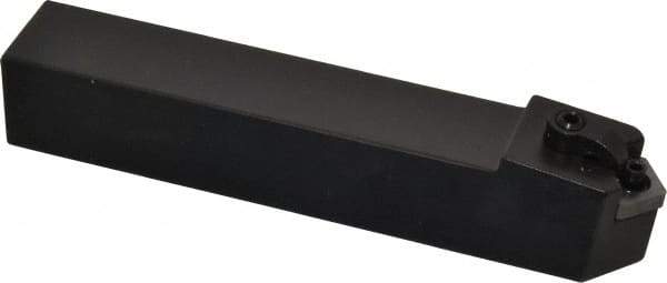 Seco - MCMN, Neutral Cut, 0° Lead Angle, 1" Shank Height x 1" Shank Width, Negative Rake Indexable Turning Toolholder - 6" OAL, CN..43. Insert Compatibility, Series Multiple Lock - Apex Tool & Supply