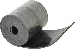 Made in USA - 1/8" Thick x 4" Wide x 60" Long, Buna-N Rubber Strip - Stock Length, 60 Shore A Durometer, 800 to 1,000 psi Tensile Strength, -20 to 170°F, Black - Apex Tool & Supply