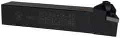 Seco - MDJN, Left Hand Cut, -3° Lead Angle, 1" Shank Height x 1" Shank Width, Negative Rake Indexable Turning Toolholder - 6" OAL, DN..43. Insert Compatibility, Series Multiple Lock - Apex Tool & Supply