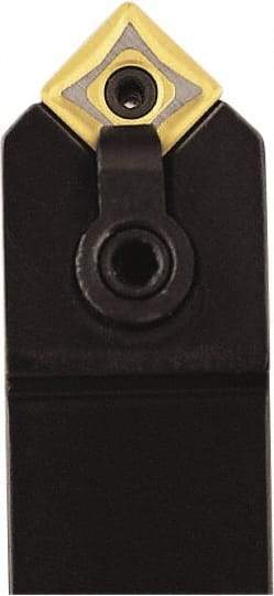 Seco - MSDN, Neutral Cut, 45° Lead Angle, 5/8" Shank Height x 5/8" Shank Width, Negative Rake Indexable Turning Toolholder - 4-1/2" OAL, SNMG 322 Insert Compatibility, Series Multi-Directional Turning (MDT) - Apex Tool & Supply