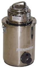 Minuteman - 6 Gal, Stainless Steel Tank, Dry, Mercury Vacuum Cleaner - 1.25 hp, 7.9 Amps - Apex Tool & Supply